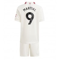 Manchester United Anthony Martial #9 Replika babykläder Tredjeställ Barn 2023-24 Kortärmad (+ korta byxor)
